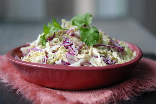 cabbage salad toasted coriander mayonnaise