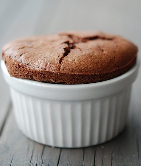 Not-Too-Heavy Chocolate Souffles