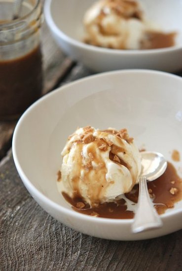 guinness caramel sauce with whiskey ice cream