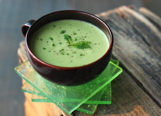 pea and parsnip vichyssoise andrew zimmern