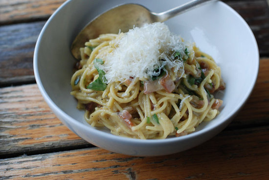 Spaghetti Carbonara for One. Or Two. Or More.